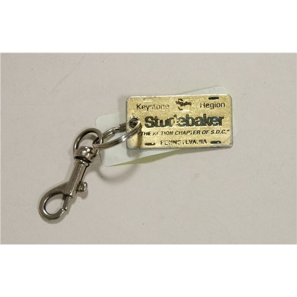KEYSTONE REGION STUDEBAKER KEYCHAIN