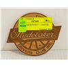 Image 1 : STUDEBAKER WOODEN COASTER
