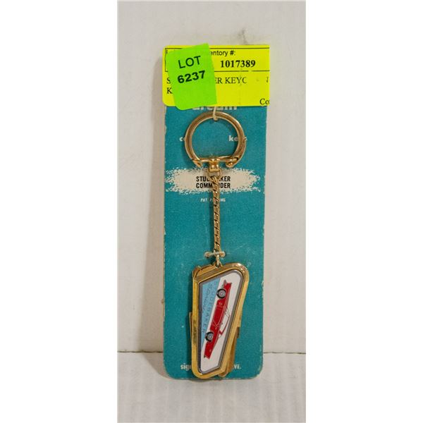 STUDEBAKER KEYCHAIN WITH KNIFE