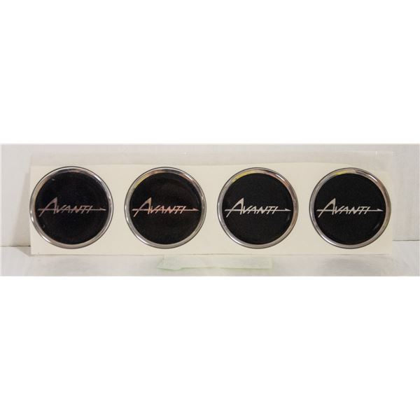 AVANTI CENTRE CAP STICKERS