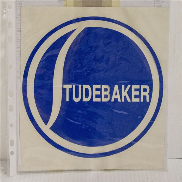 LARGE BLUE STUDEBAKER DECAL