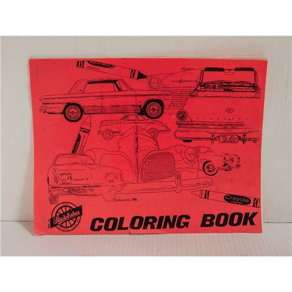 STUDEBAKER COLORING BOOK