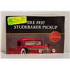 Image 1 : 1937 DANBURY MINT BROCHURE STUDEBAKER PICK-UP