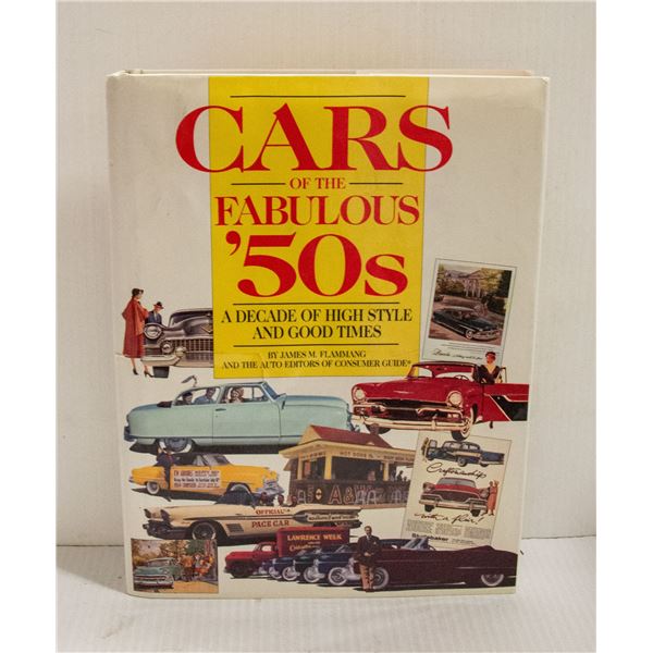 BOOK CARS OF THE FABULOUS 50S