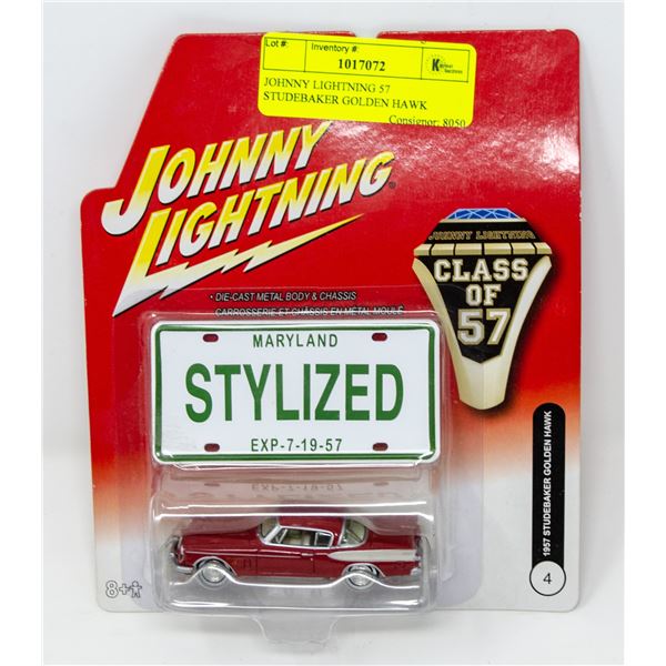 JOHNNY LIGHTNING 57 STUDEBAKER GOLDEN HAWK