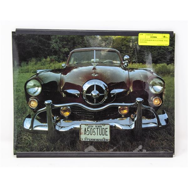 50 STUDEBAKER BULLETNOSE WALL HANGING