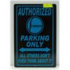 Image 1 : AUTHORIZED STUDEBAKER PARKING ONLY SIGN