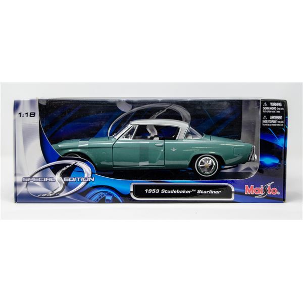 STUDEBAKER 1:18 DIECAST STARLINER COUPE