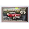 Image 1 : "MAIN STREET AMERICA" ROUTE 66 FRAMED 3D ARTWORK