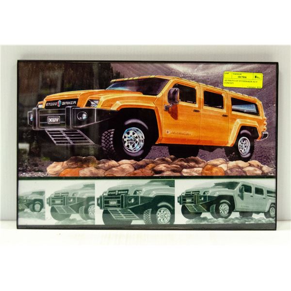 AD PHOTO OF STUDEBAKER XUV CONCEPT
