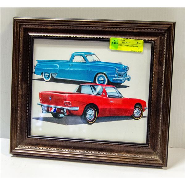 STUDEBAKER "UTES" ARTWORK