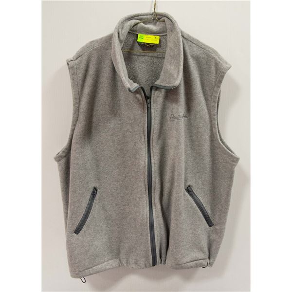 STUDEBAKER GREY FLEECE VEST 2XL