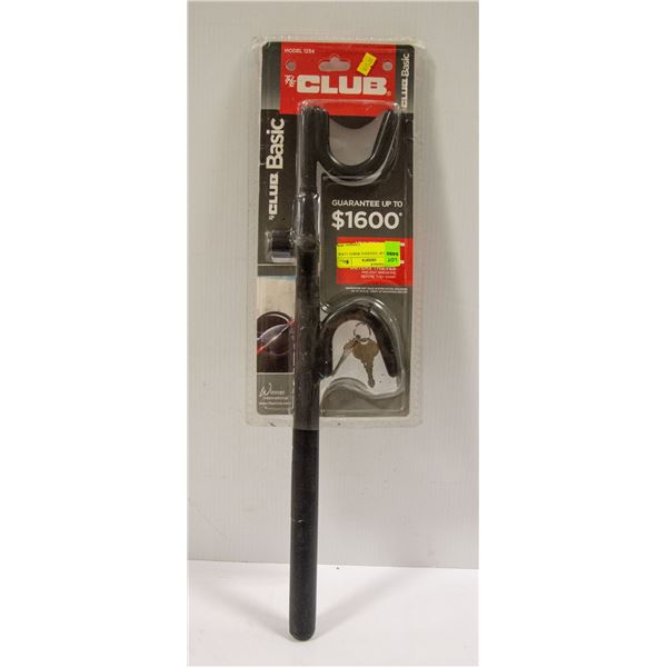 "THE CLUB" STEERING WHEEL LOCK (NEW)