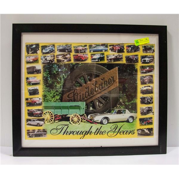 "THROUGH THE AGES" STUDEBAKER POSTER