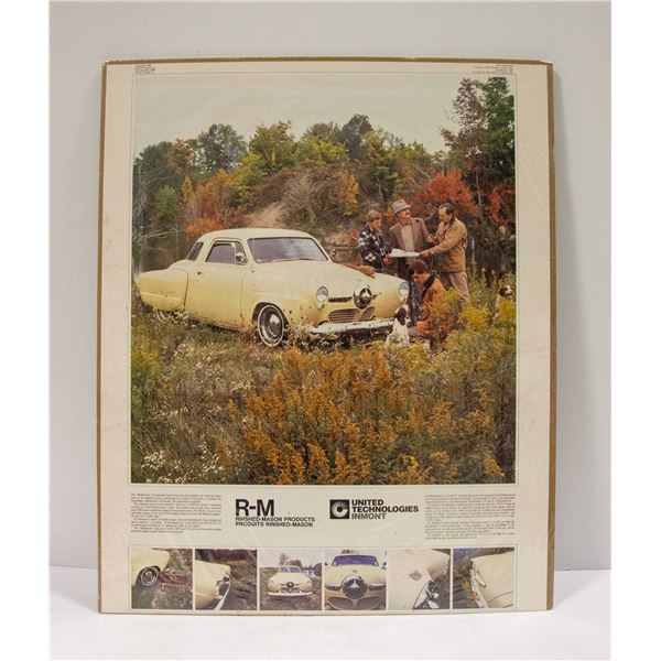 RM PAINT AD 1950 STUDEBAKER STARLIGHT