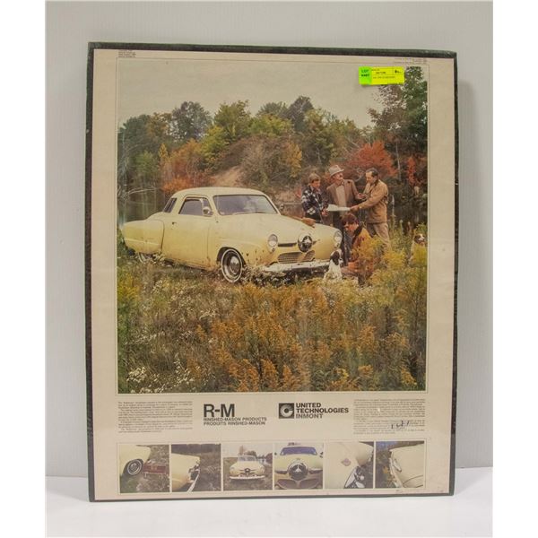 RM PAINT AD 1950 STARLIGHT COUPE