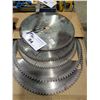 Image 1 : 5 ASSORTED SIZE SAW BLADES 13' AND UP