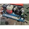 Image 1 : EAGLE DUAL TANK WHEELBARROW STYLE PORTABLE AIR COMPRESSOR WITH HONDA GX-160 5.5 MOTOR