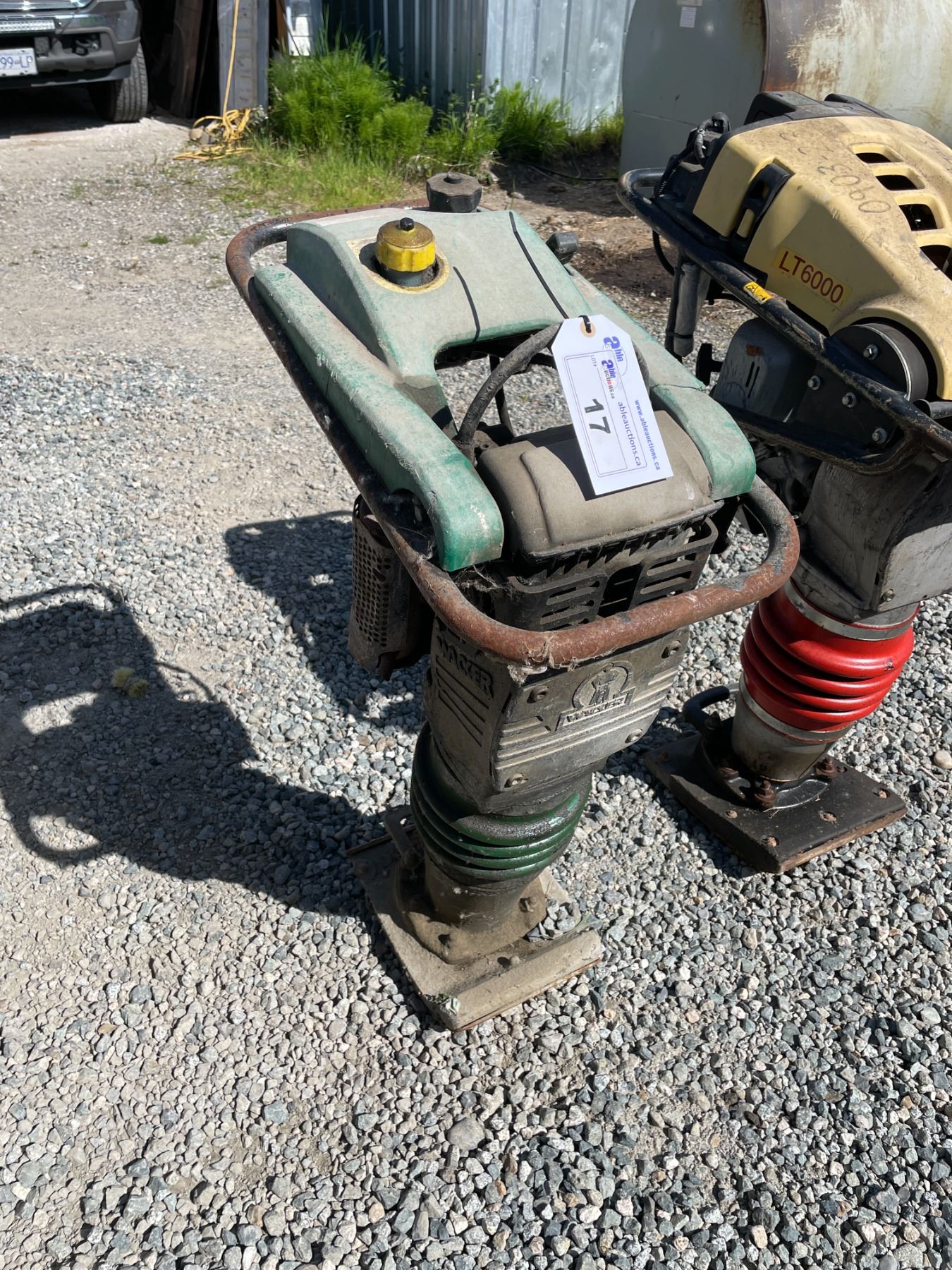 Wacker Tamper Rack WACKER BS60-2I GAS POWERED UPRIGHT TAMPER