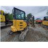 Image 2 : 2015 JOHN DEERE 35G SERIAL# 1FF035GXAFK273382 EXCAVATOR WITH 16" DIGGING BUCKET, 32" CLEANUP