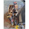 Image 2 : SOLAR 330A 40/20/2 AMP 12V BATTERY CHARGER, 2 PROPANE BLOW TORCHES, ASSORTED HAND TOOLS AND