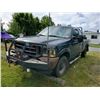 Image 1 : 2002 FORD F-350 XL SUPER DUTY 2 DR EXTENDED CAB PICK UP, GREEN VIN #1FTSX31F72EB48919