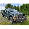 Image 2 : 2002 FORD F-350 XL SUPER DUTY 2 DR EXTENDED CAB PICK UP, GREEN VIN #1FTSX31F72EB48919