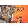 Image 1 : Set of (2) Kaluakoi Outfitters (KO) Dri-Fit Shirts-Camo/Orange