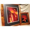 Image 1 : Kilauea Eruption-Set of (2) Framed Photographs