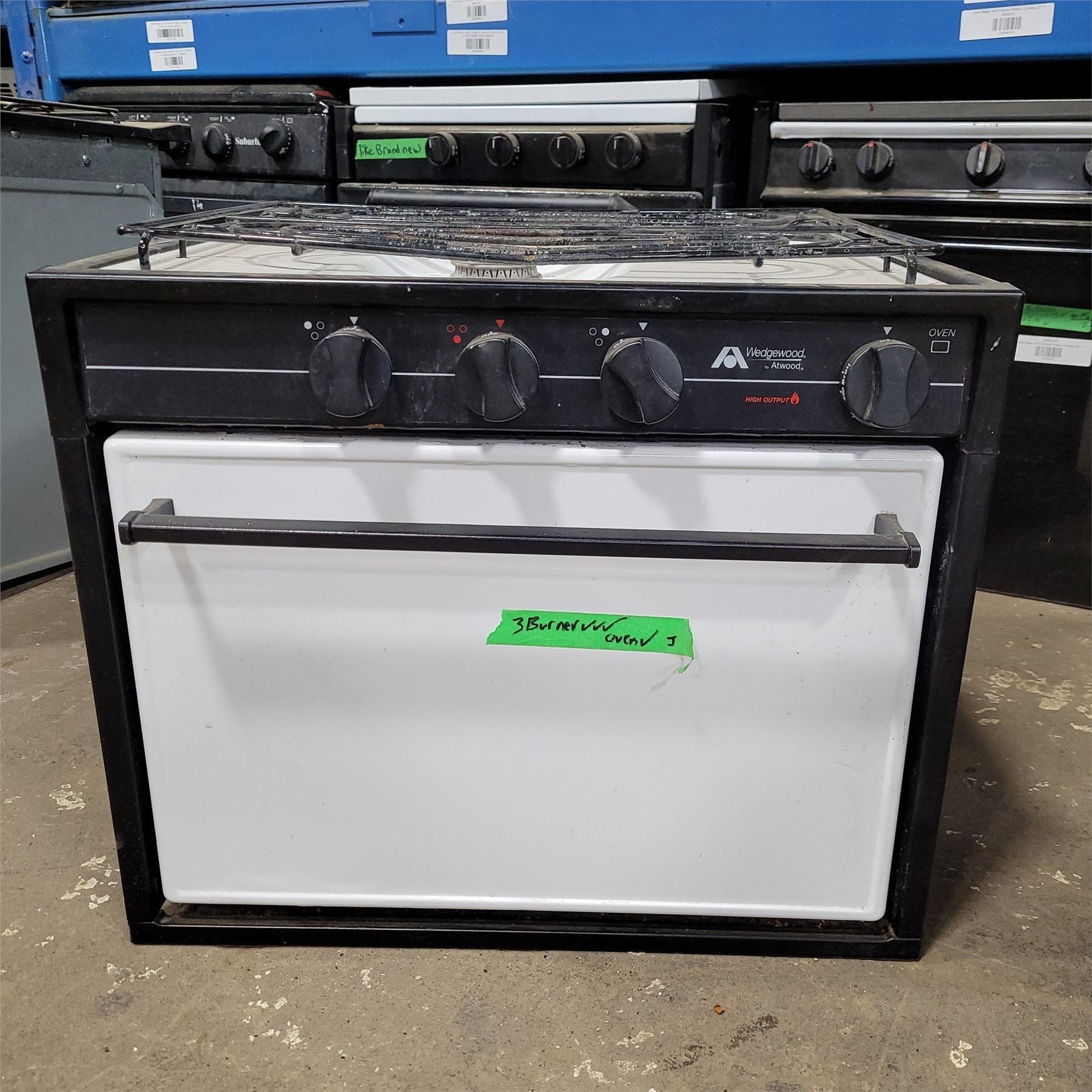 Used Atwood / Wedgewood Range Stove 4-Burner, 21 1/4” H - R2145G main image 1
