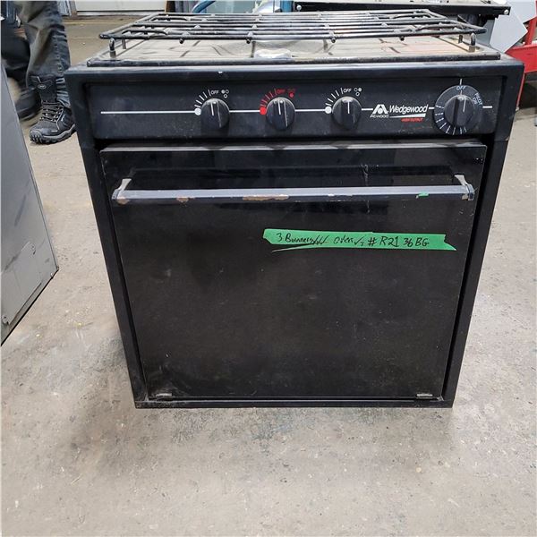 Used Atwood / Wedgewood Range Stove 4-Burner, 21 1/4” H - R2145G