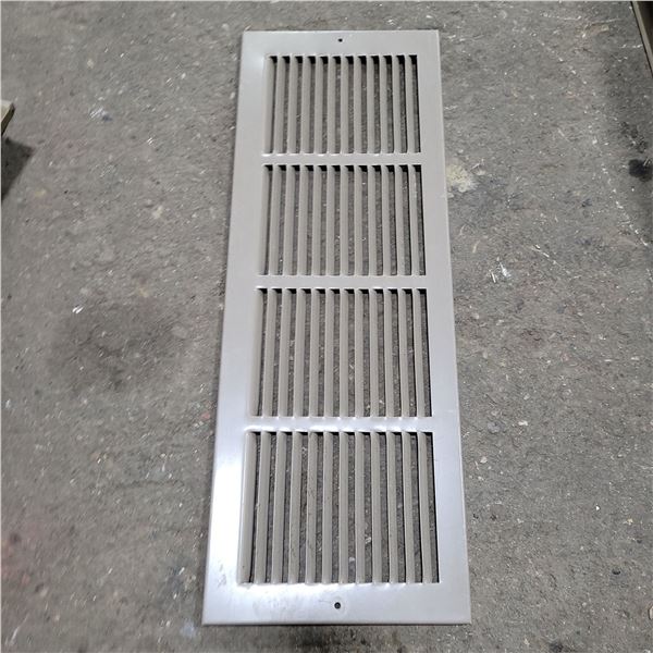 Used Metal RV Interior Furnace Access Door 22" W X 8" H