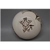 Image 6 : NATIVE AMERICAN HOPI POTTERY BOWL SIGNED WITH FROGO AND TADPOLE LOGO AND M