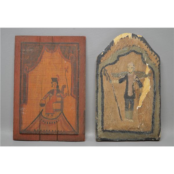 TWO MEXICAN RETABLOS