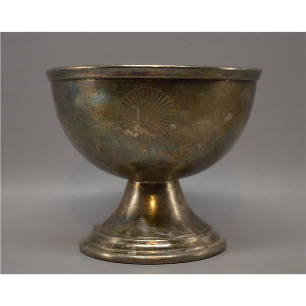 FRED HARVEY INTERNATIONAL SILVER CO SILVER PLATE CUP