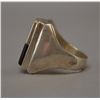 Image 2 : NATIVE AMERICAN ZUNI SILVER RING SIGNED WITH LOGO