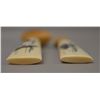 Image 8 : SALAD FORK AND SPOON WITH DECORATIVE HANDLE