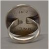 Image 3 : NATIVE AMERICAN ZUNI SILVER RING BY RNL