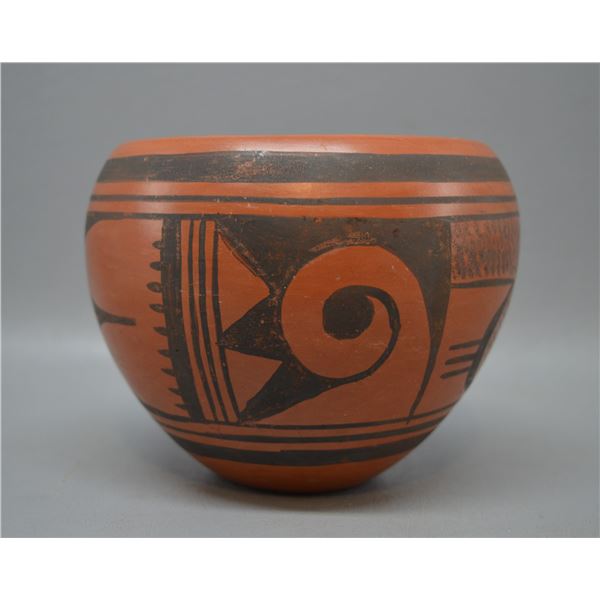 NATIVE AMERICAN HOPI POTTERY BOWL