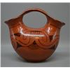 Image 3 : NATIVE AMERICAN MARICOPA  POTTERY VASE SIGNED JA YOUNG