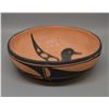 Image 1 : NATIVE AMERICAN SAN FELIPE POTTERY BOWL BY R CANDELARIA