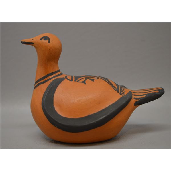 NATIVE AMERICAN HOPI/COCHITI POTTERY BIRD BY N S