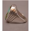 Image 2 : NATIVE AMERICAN NAVAJO SILVER RING SIGNED WITH ANTLER LOGO AND S.B