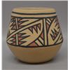 Image 2 : NATIVE AMERICAN SANTA CLARA POTTERY BOWL BY MINNIE