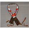 Image 2 : TWO NATIVE AMERICAN PLAINS BEADED BELT AND WALLET