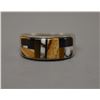 Image 1 : NATIVE AMERICAN ZUNI SILVER RING BY TSF CALVIN