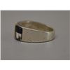 Image 2 : NATIVE AMERICAN ZUNI SILVER RING BY TSF CALVIN