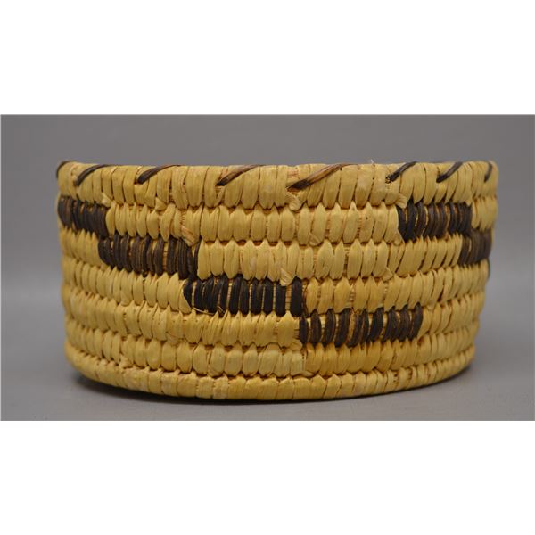 NATIVE AMERICAN PAPAGO BASKETRY BOWL