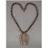Image 2 : NATIVE AMERICAN NAVAJO SILVER BEADS AND NECKLACE
