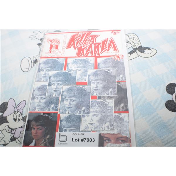 # 1 KILLER KARLA COMIC BOOK ---DISTURBING